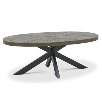 Bentley Designs Ellipse Fumed Oak Coffee Table | Taylors on the High Street
